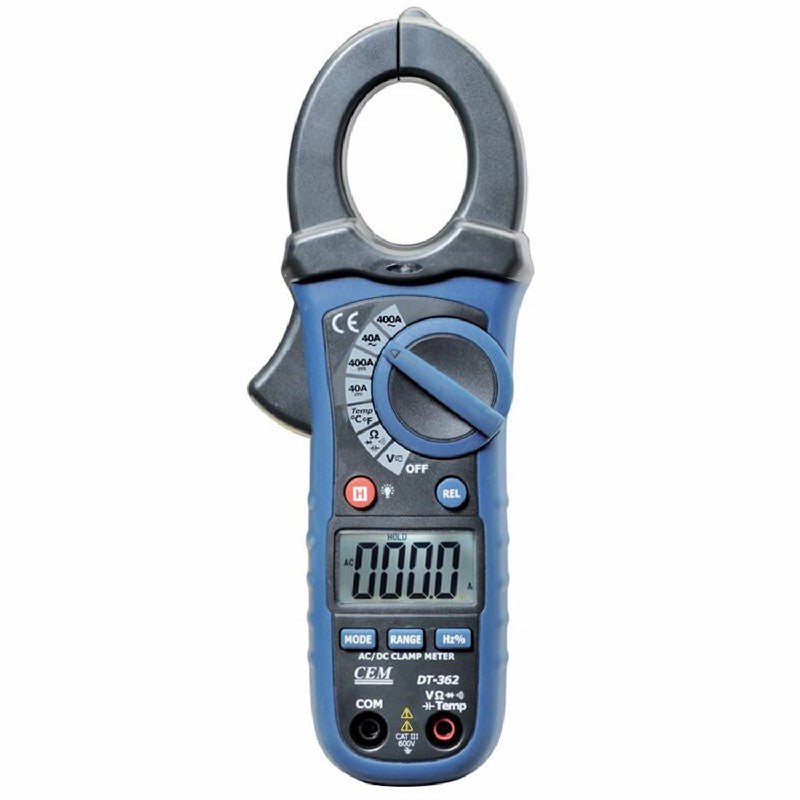 CEM DT-362 High Precision Clamp Meter AC DC Automatic Digital Multimeter Non-Contact Voltage Test Ammeter Electrical Automatic CEM DT-362 High Precision Clamp Meter AC DC Automatic Digital Multimeter Non-Contact Voltage Test Ammeter Electrical Automatic